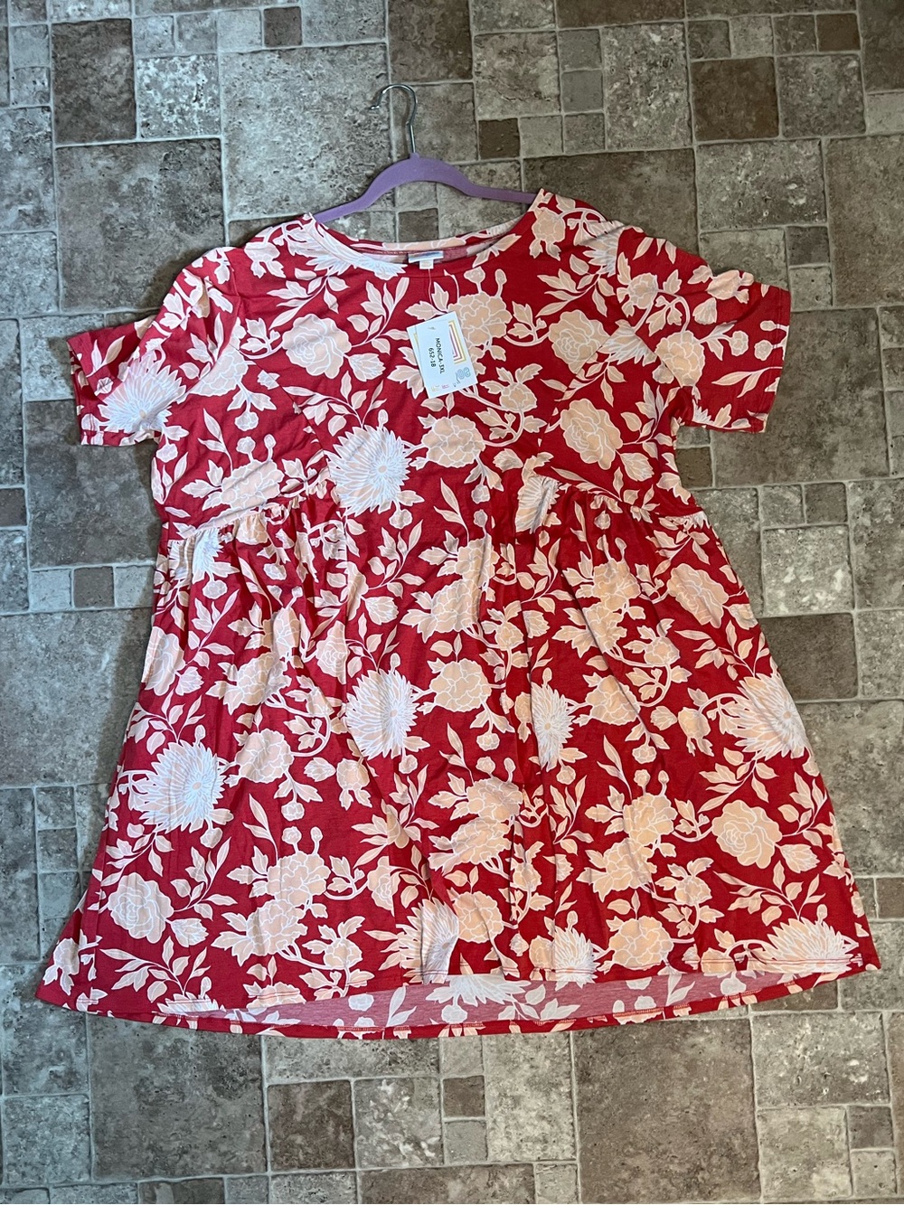 NWT 3X LuLaRoe Monica Princess Seam Dress